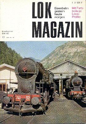 Seller image for Lok Magazin, 77, Mrz/April 1976. Eisenbahn gestern, heute, morgen. for sale by Galerie Joy Versandantiquariat  UG (haftungsbeschrnkt)