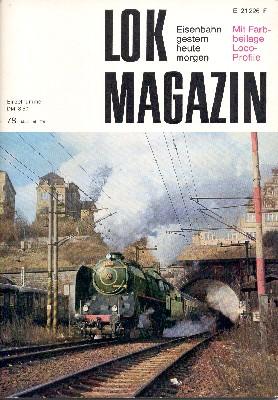 Seller image for Lok Magazin, 78, Mai/Juni 1976. Eisenbahn gestern, heute, morgen. for sale by Galerie Joy Versandantiquariat  UG (haftungsbeschrnkt)