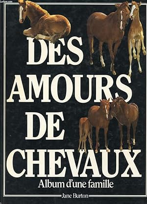 Seller image for DES AMOURS DE CHEVAUX. ALBUM D'UNE FAMILLE for sale by Le-Livre