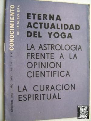 CONOCIMIENTO DE LA NUEVA ERA. Nº 335. 1965. Eterna actualidad del yoga