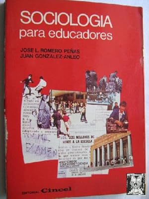 Seller image for SOCIOLOGA PARA EDUCADORES for sale by Librera Maestro Gozalbo