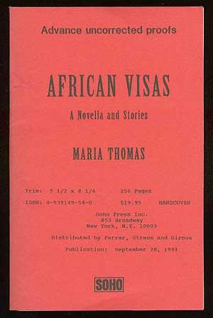 Bild des Verkufers fr African Visas zum Verkauf von Between the Covers-Rare Books, Inc. ABAA