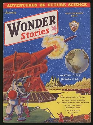 Bild des Verkufers fr [Pulp magazine]: Wonder Stories ? January 1932 (Volume 3, Number 8) zum Verkauf von Between the Covers-Rare Books, Inc. ABAA