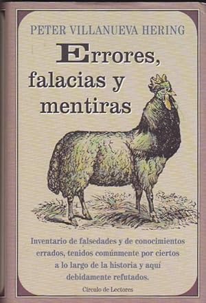 Imagen del vendedor de Errores, falacias y mentiras a la venta por LIBRERA GULLIVER