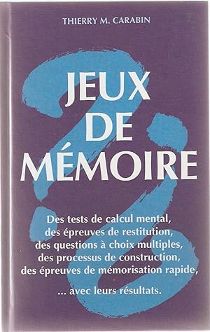 Jeux de mémoire