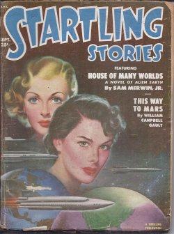 Seller image for STARTLING Stories: September, Sept. 1951 ("House of Many Worlds") for sale by Books from the Crypt