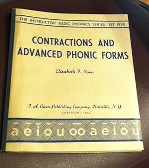 Imagen del vendedor de Contractions and Advanced Phonic Forms(The instructor Basic Phonic Series set Five a la venta por Henry E. Lehrich