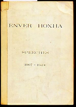 Enver Hoxha: Speeches 1967-1968