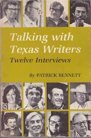 Seller image for TALKING WITH TEXAS WRITERS.; Twelve Interviews for sale by High-Lonesome Books