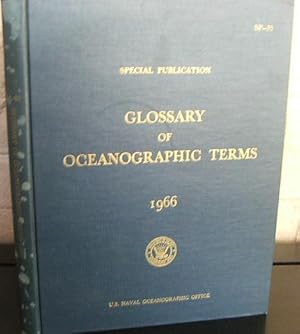 Seller image for Glossary of Oceanographic Terms. 2d Edition (SP-35) for sale by The Wild Muse