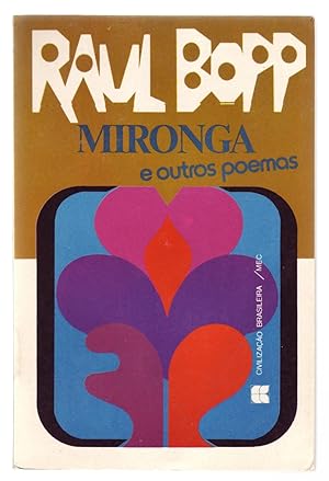 Image du vendeur pour MIRONGA e Otros Poemas. mis en vente par ABLEBOOKS