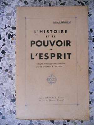 Immagine del venditore per L'histoire et le pouvoir de l'esprit venduto da Frederic Delbos