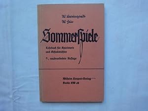 Seller image for Sommerspiele. Lehrbuch Fr Spielwarte Und Schiedsrichter. for sale by Malota