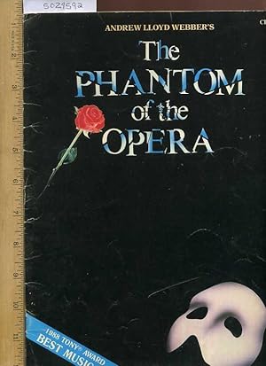 Immagine del venditore per Andrew Lloyd Webber's The Phantom of the Opera Clarinet [Songbook / Sheet Music / Playing Enjoyment / Practice or Study / lessons] venduto da GREAT PACIFIC BOOKS