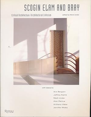 Seller image for Scogin Elam and Bray: critical architecture / architectural criticism. Edited by Mark Linder. for sale by Fundus-Online GbR Borkert Schwarz Zerfa
