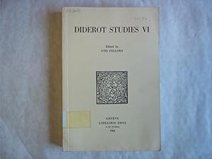 Seller image for Diderot Studies. Volume 6. for sale by Carmarthenshire Rare Books