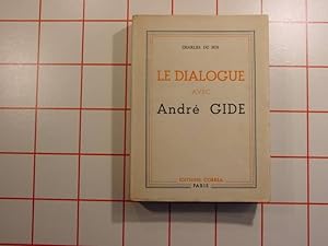 Imagen del vendedor de dialogue avec andr gide a la venta por Tir  Part