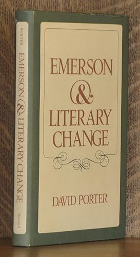 Seller image for Emerson and Literary Change for sale by Andre Strong Bookseller