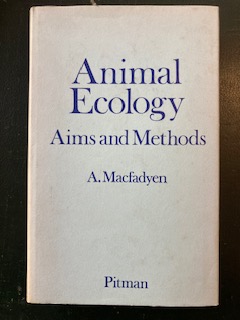 Animal Ecology. Aims and Methods.