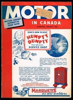 Motor in Canada, Western Canada's Automotive Trade Paper: January, 1944