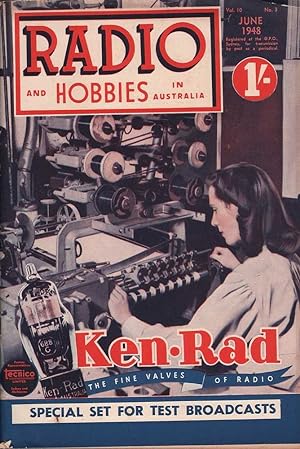 Radio and Hobbies in Australia Vol. 10, No. 3 June 1948