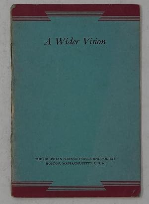 Immagine del venditore per A Wider Vision venduto da Faith In Print