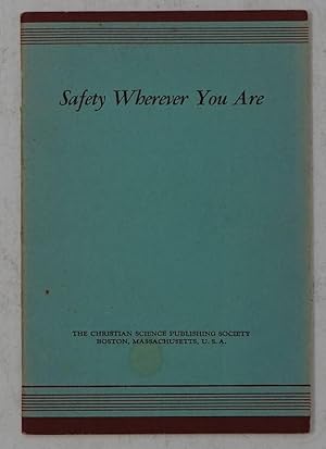 Immagine del venditore per Safety Wherever You are venduto da Faith In Print