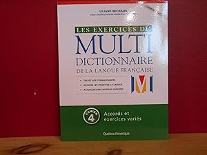 Les Exercices du Multidictionnaire de la Langue Française Cahier4 Accors et exercices variés