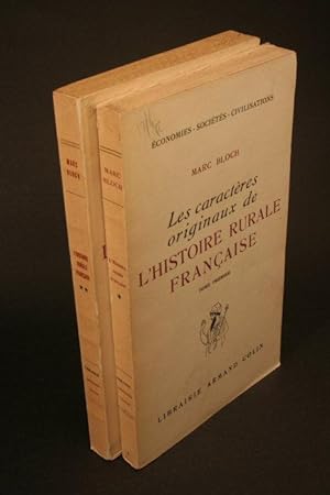 Image du vendeur pour Les caractres originaux de l'histoire rurale franaise. mis en vente par Steven Wolfe Books