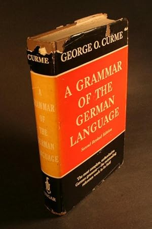 Bild des Verkufers fr A grammar of the German language. Introduction by Werner F. Leopold zum Verkauf von Steven Wolfe Books