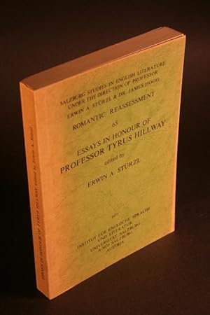 Immagine del venditore per Essays in honour of Professor Tyrus Hillway. Edited by Erwin A. Strzl venduto da Steven Wolfe Books