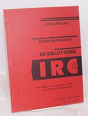 Image du vendeur pour The Journal of Contemporary Revolutions: Winter 1967-68, vol. II no. 1 mis en vente par Bolerium Books Inc.