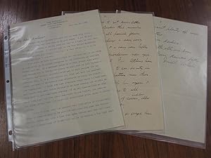 Typed and Handwritten Letter Signed to his Daughters