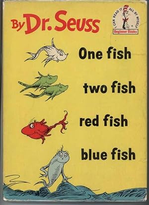 Immagine del venditore per ONE FISH TWO FISH RED FISH BLUE FISH. A Beginner Book venduto da Windy Hill Books