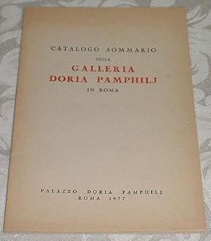 Catalogo Sommario Della Galleria Doria Pamphilj in Roma