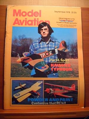 Seller image for Model Aviation SEPTEMBER 1978 for sale by Rose City Books