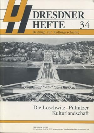 Bild des Verkufers fr Die Loschwitz-Pillnitzer Kulturlandschaft Dresdner Hefte 34 zum Verkauf von Flgel & Sohn GmbH