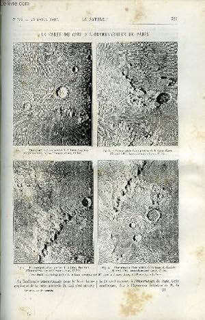 Seller image for La nature n 725 - La carte du ciel a l'observatoire de Paris par Gaston Tissandier, Un poisson lectrique par Maurice Maindron, Les diamants de la couronne par Germain Bapst, Le pont en encorbellement de Poughkeepsie sur l'hudson for sale by Le-Livre