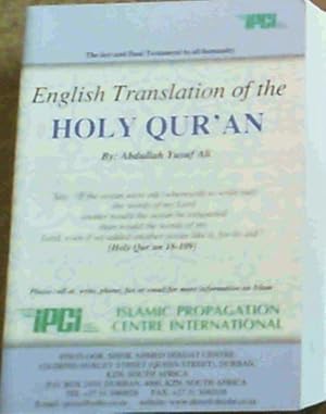 Seller image for English Translation of the Holy Qur'an for sale by Chapter 1