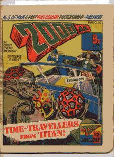 Seller image for 2000AD WEEKLY PROG 30(17TH SEPTEMBER 1977): COMIC for sale by TARPAULIN BOOKS AND COMICS