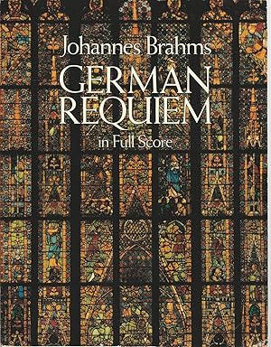 German Requiem in Full Score