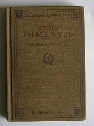 Imagen del vendedor de Immensee. [Rahmenerzahlung] a la venta por Monkey House Books