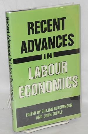 Bild des Verkufers fr Recent advances in labour economics zum Verkauf von Bolerium Books Inc.