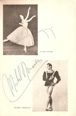 AUTOGRAPHED TEATRO COLON Ballet program, Buenos Aires, 1960 (El lago de los Cisnes, Tschaikowsky;...