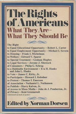 Seller image for The Rights of Americans: What They Are -- What They Should Be for sale by Bookfeathers, LLC