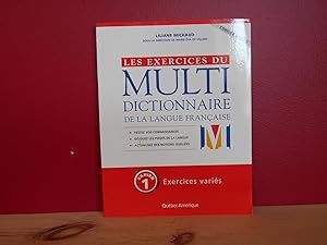 Exercices du Multidictionnaire de la Langue Française : Cahier 1