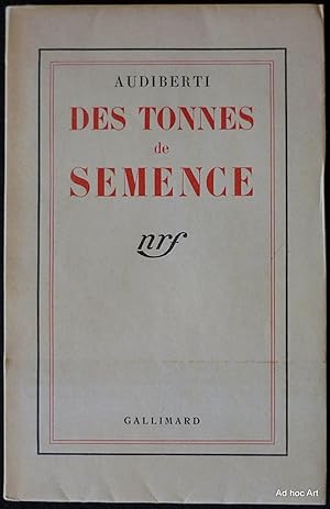 Des tonnes de semences