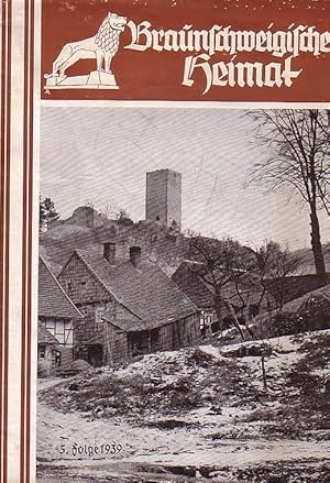 Bild des Verkufers fr Braunschweigische Heimat. Jahrgang 30, Folge 5, Dezember 1939. Zeitschrift fr Heimatschutz und Heimatpflege. zum Verkauf von Antiquariat Carl Wegner