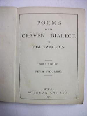 Poems in the Craven Dialect