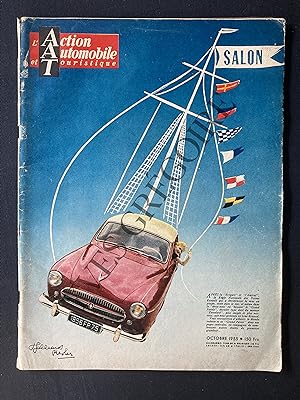 L'ACTION AUTOMOBILE ET TOURISTIQUE-OCTOBRE 1955-SALON